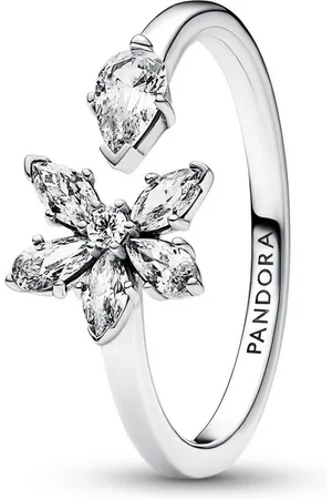 PANDORA Fingerring Funkelndes Herbarium Cluster Offener Ring 192611C01 Damenring - Verkäufer: Zeitlounge