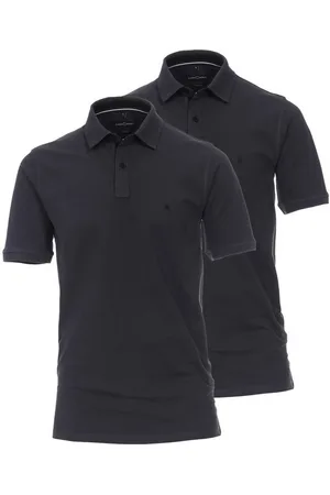 Casa Moda Poloshirt 2er Pack Basic (Spar-Set, 2-tlg) Poloshirt - Baumwolle - Atmungsaktiv - Mit Stretchanteil - Verkäufer: simply4you