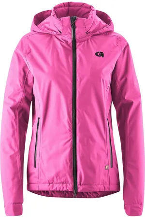 Gonso Fahrradjacke Save Jacket Therm W Damen Regenjacke wind- und wasserdicht, Radjacke mit Kapuze