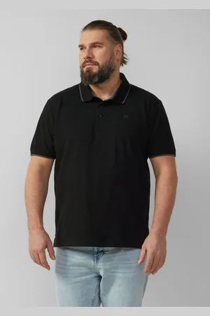 QS by s.Oliver Kurzarmshirt Sportives Piqué-Poloshirt mit Kontrast-Details Label-Patch - Verkäufer: