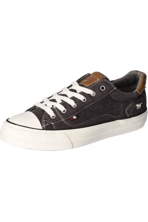 Mustang Sneaker, Freizeitschuh, Halbschuh, Schnürschuh, mit Gummikappe