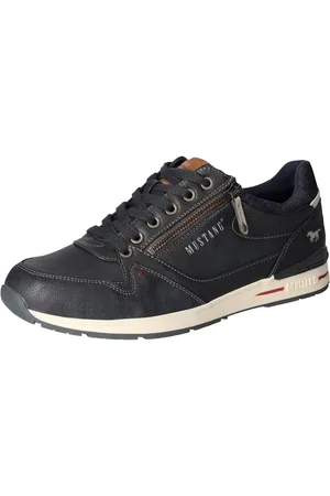 Mustang Sneaker, Freizeitschuh, Schnürschuh mit Außenreißverschluss