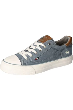 Mustang Sneaker, Freizeitschuh, Halbschuh, Schnürschuh, mit Gummikappe