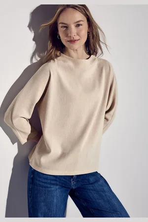 Street one 3/4-Arm-Shirt 3/4 Arm mit feiner Struktur