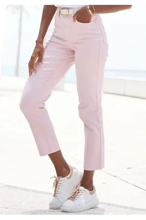 Lascana Ankle-Jeans mit Stretchanteil, elastische Jeans in gerader Passform
