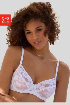 Lascana Bügel-BH aus zarter, elastischer Jacquardspitze und feinem Mesh, sexy Dessous