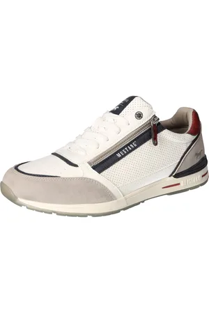 Mustang Sneaker mit Außenreißverschluss, Freizeitschuh, Halbschuh, Schnürschuh
