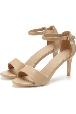 Lascana Sommerschuh High-Heel-Sandalette Sandale, Sandalette, Riemchensandalette VEGAN