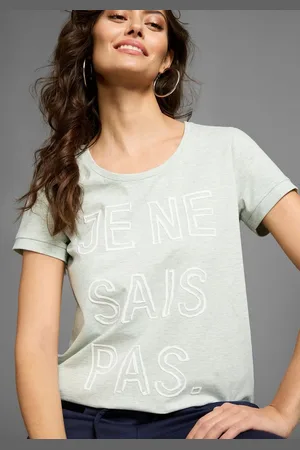 Laura Scott T-Shirt mit aufgenähtem Schriftzug - NEUE KOLLEKTION