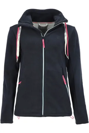 Coastguard Fleecejacke Damen Jacke mit Stehkragen mit Kordelband in weicher Qualität - Verkäufer: tomBrook GmbH