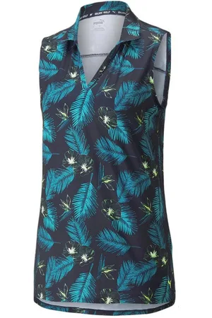 PUMA Poloshirt Golf Polo Cloudspun Paradise Sleeveless Navy Damen XS - Verkäufer: Svens Golfshop GmbH