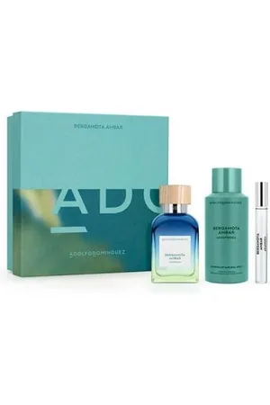 Adolfo Dominguez Duft-Set BERGAMOT AMBER FRESH WATER CASE 3 Stück - Verkäufer: Parfümerie Wilhelm Haas