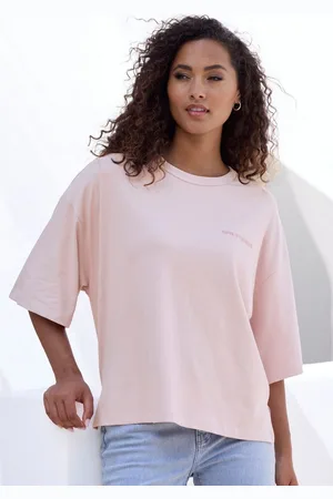 &Copenhagen Oversize-Shirt mit hochwertiger Logostickerei aus heavy Bio-Baumwoll-Qualität
