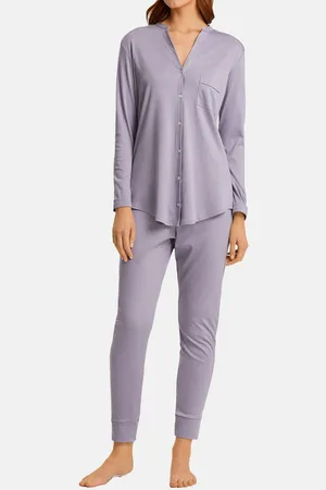 Hanro Pyjama Pure Essence (Set, 2 tlg) Pyjama - Baumwolle - Atmungsaktiv - Verkäufer: simply4you