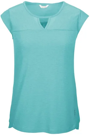 Killtec Funktionstop KOS 76 WMN TP Schnelltrocknendes Damen-Top mit femininem Ausschnitt und Raffung