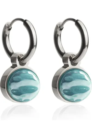 ALEXASCHA Paar Creolen Creolen mit Anhänger • Mix & Match Ohrringe • 12mm - Verkäufer: