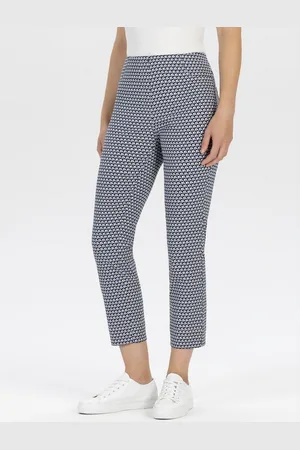 STEHMANN 3/4-Hose mit Minial-Muster