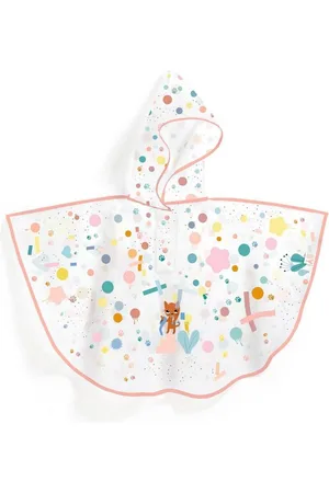 Djeco Regenponcho Regencape mit Kapuze für Kinder von 3-5 Jahren - Verkäufer: Schenken & Spielen