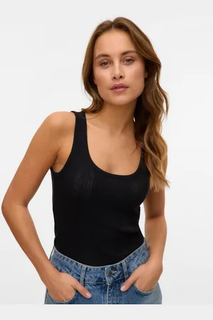 VERO MODA Ripptanktop VMLISA POINTELLE TANK TOP JRS NOOS