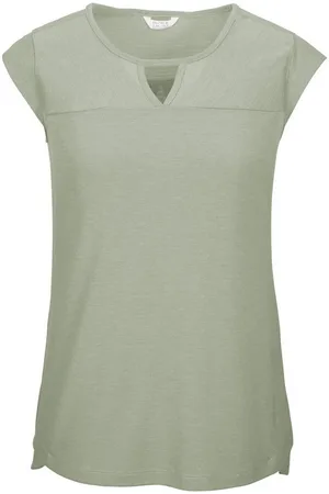 Killtec Funktionstop KOS 76 WMN TP Schnelltrocknendes Damen-Top mit femininem Ausschnitt und Raffung
