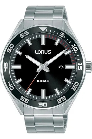 Lorus Quarzuhr RH935NX9, Armbanduhr, Herrenuhr, Datum, Edelstahlarmband