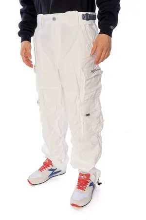 Jet Lag Cargohose Hose 007 twill white - Verkäufer: Big Leshopski