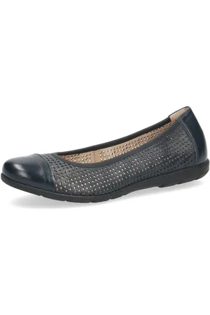 Caprice Ballerina, Slipper, Bequemschuh, Schlupfschuh mit Perforation