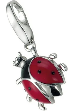 Giorgio Martello Charm-Einhänger Marienkäfer, Silber 925