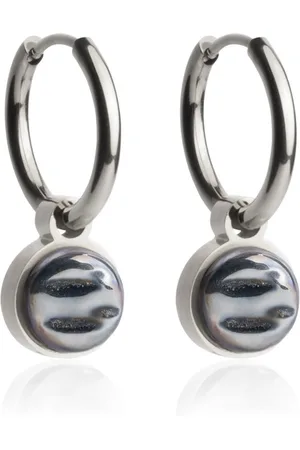 ALEXASCHA Paar Creolen Creolen mit Charms • Mix & Match Ohrringe • 16mm - Verkäufer: