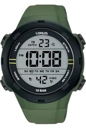 Lorus Chronograph R2305QX9, Quarz,Armbanduhr,Herrenuhr,Silikonarmband,digital,Datum,Stoppfunktion