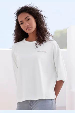 &Copenhagen Oversize-Shirt mit hochwertiger Logostickerei aus heavy Bio-Baumwoll-Qualität