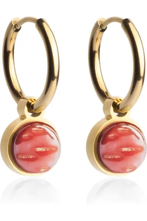 ALEXASCHA Paar Creolen Creolen mit Charms • Mix & Match Ohrringe • 16mm - Verkäufer: