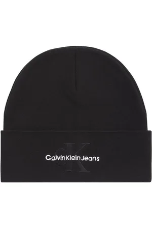 Calvin Klein Beanie MONO LOGO EMBRO BEANIE mit Logostickerei