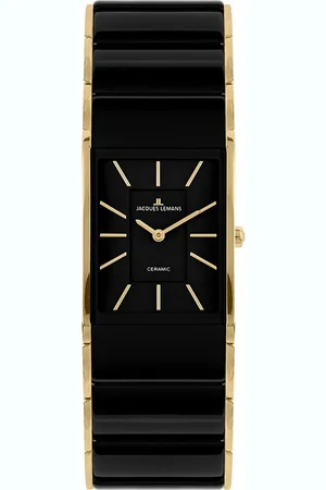 Jacques Lemans Keramikuhr Dublin 1-1940C, Quarzuhr, Armbanduhr, Damenuhr, bis 5 bar wasserabweisend