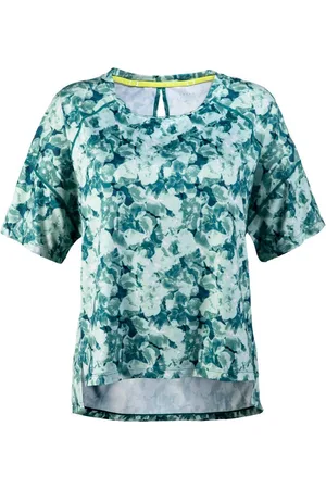 DEPROC-Active Funktionsshirt SHALAT AOP WOMEN Funktionsshirt in Melangeoptik