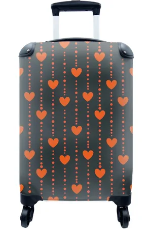 MuchoWow Handgepäckkoffer Valentinstag Geschenk für Sie - Liebe - Valentinstag, 4 Rollen, Reisetasche mit rollen, Handgepäck für Ferien, Trolley, Reisekoffer - Verkäufer: GmbH