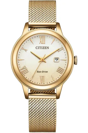 Citizen Solaruhr EW2623-70P, Armbanduhr, Damenuhr, Edelstahlarmband, analog, Datum, Eco-Drive