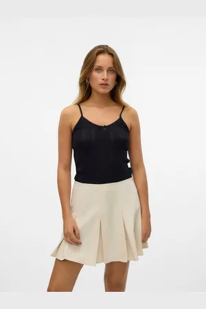 VERO MODA Trägertop VMLISA POINTELLE SINGLET TOP JRS NOOS