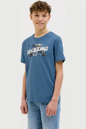 JACK & JONES T-Shirt JJHAWAII SHAPE TEE SS CREW NECK JNR