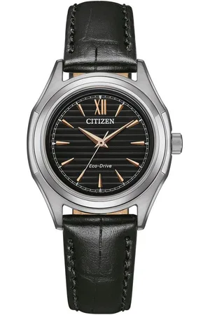 Citizen Solaruhr FE2110-14E, Armbanduhr, Damenuhr, Lederarmband