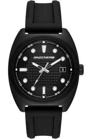 Skechers Quarzuhr HANOVER SR5237, Armbanduhr, Herrenuhr, Silikonarmband, analog, Tag