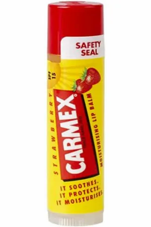 Carmex Lippenpflegemittel Erdbeere Feuchtigkeitsspendender Lippenbalsam Spf15 - Verkäufer: beauty-for-less