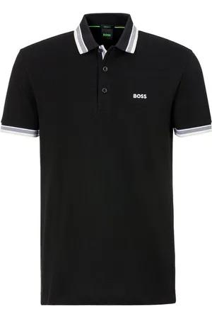 HUGO BOSS Poloshirt Paddy mit kontrastfarbenen Streifen am Kragen