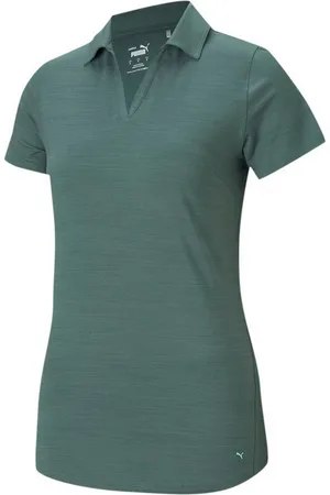 PUMA Poloshirt Golf Polo Cloudspun Free Grün Damen XS - Verkäufer: Svens Golfshop GmbH