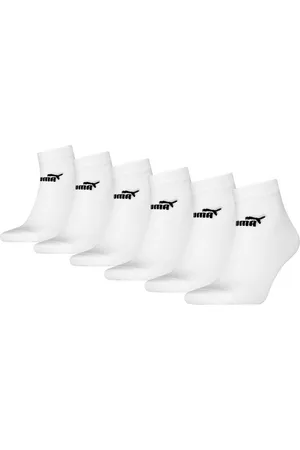 PUMA Sportsocken Unisex Elements Quarter Socken knöchelhoch 6er Pack (6-Paar, 6er Pack) Logoschriftzug - Verkäufer: Fashion-Style
