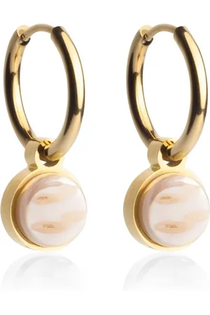 ALEXASCHA Paar Creolen Creolen mit Charms • Mix & Match Ohrringe • 16mm - Verkäufer: