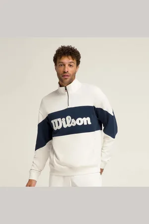 Wilson Sweatshirt M Parkside Half-Zip Sandrift - Verkäufer: Tennis-Point