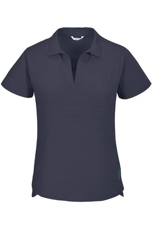 Killtec T-Shirt KOS 21 WMN TSHRT Leichtes, schnelltrocknendes Shirt mit Streifen und femininer Passform