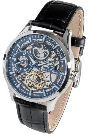 CARL VON ZEYTEN Automatikuhr CVZ0063BLS Freiburg Automatik Dual Time Herrenuhr CVZ0063BLS Freiburg Automatik Dual Time Herrenuhr - Verkäufer: Timeshop24