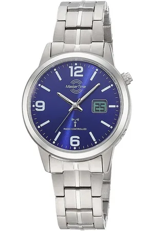 Master Time Funkuhr MTLT-10902-32M, Quarzuhr, Armbanduhr, Damenuhr, Titan, analog, digital